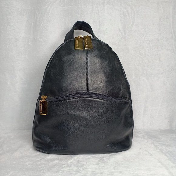 Tignanello Small vintage style leather backpack - Picture 2 of 10
